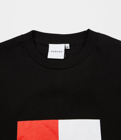 Parlez Split T-Shirt - Black