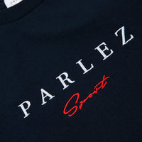 Parlez Sport Script T-Shirt - Navy thumbnail