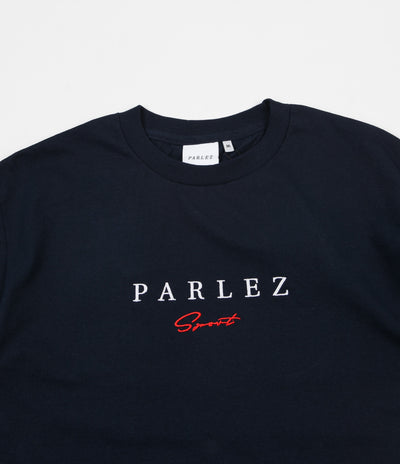 Parlez Sport Script T-Shirt - Navy