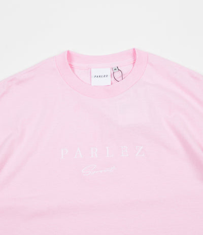 Parlez Sport Script T-Shirt - Pink