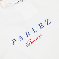 Parlez Sport Script T-Shirt - White thumbnail