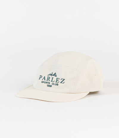 Parlez Sports Club 5 Panel Cap - Ecru