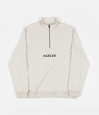 Parlez Sven Quarter Zip Sweatshirt - Heather