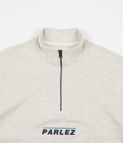 Parlez Sven Quarter Zip Sweatshirt - Heather