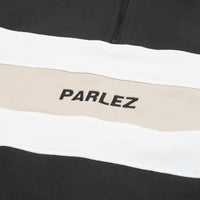 Parlez Tether 1/4 Zip Sweatshirt - Black thumbnail