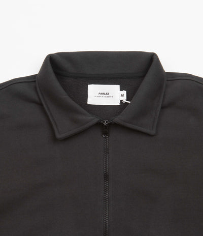 Parlez Tether 1/4 Zip Sweatshirt - Black