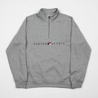 Parlez Tidal 1/4 Zip Sweatshirt - Heather Grey thumbnail