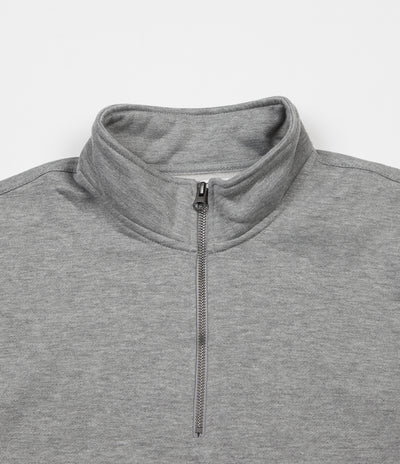 Parlez Tidal 1/4 Zip Sweatshirt - Heather Grey