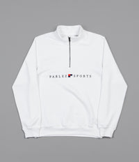 Parlez Tidal 1/4 Zip Sweatshirt - White