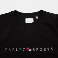 Parlez Tidal Crewneck Sweatshirt - Black thumbnail