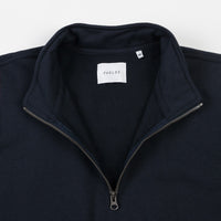 Parlez Tjalk 1/4 Zip Sweatshirt - Navy thumbnail