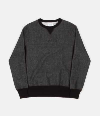 Parlez Tonal Heavyweight Crewneck Sweatshirt - Black