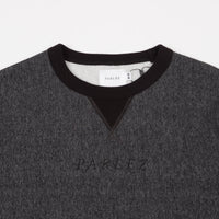 Parlez Tonal Heavyweight Crewneck Sweatshirt - Black thumbnail