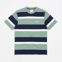 Parlez Topanga Stripe T-Shirt - Dusty Aqua thumbnail