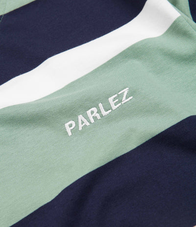 Parlez Topanga Stripe T-Shirt - Dusty Aqua