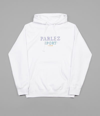 Parlez Trace Hoodie - White