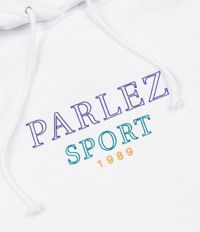 Parlez Trace Hoodie - White