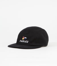 Parlez Tradewinds 5 Panel Cap - Black