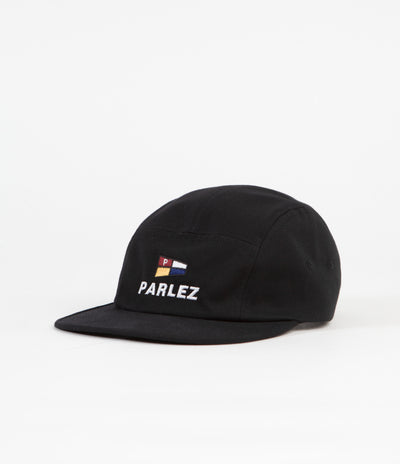 Parlez Tradewinds 5 Panel Cap - Black