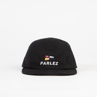 Parlez Tradewinds 5 Panel Cap - Black thumbnail