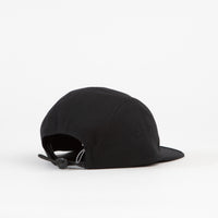 Parlez Tradewinds 5 Panel Cap - Black thumbnail