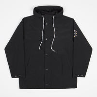 Parlez Tradewinds Hooded Windbreaker Jacket - Black thumbnail