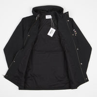 Parlez Tradewinds Hooded Windbreaker Jacket - Black thumbnail