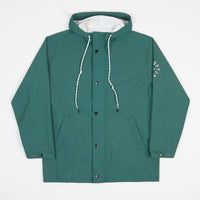 Parlez Tradewinds Hooded Windbreaker Jacket - Dusty Teal thumbnail