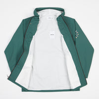 Parlez Tradewinds Hooded Windbreaker Jacket - Dusty Teal thumbnail