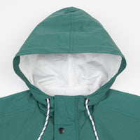 Parlez Tradewinds Hooded Windbreaker Jacket - Dusty Teal thumbnail