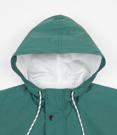 Parlez Tradewinds Hooded Windbreaker Jacket - Dusty Teal