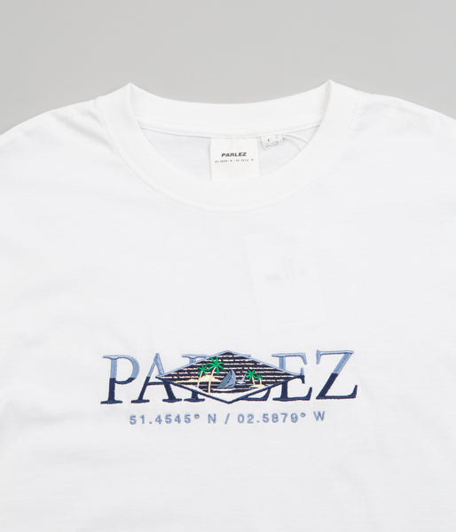 Parlez Vignette T-Shirt - White | Flatspot