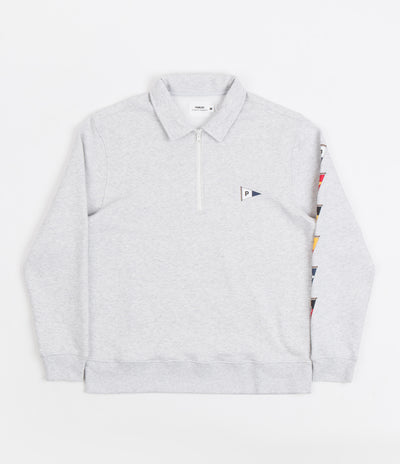 Parlez Woburn 1/4 Zip Sweatshirt - Heather