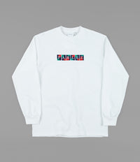 Parlez Wright Long Sleeve T-Shirt - White