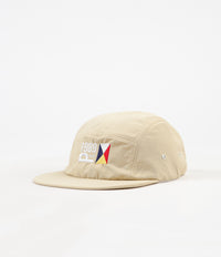 Parlez x Flatspot Endeavour 5 Panel Cap - Sand