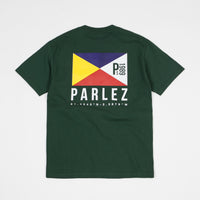 Parlez x Flatspot Endeavour T-Shirt - Forest Green thumbnail