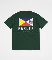 Parlez x Flatspot Endeavour T-Shirt - Forest Green