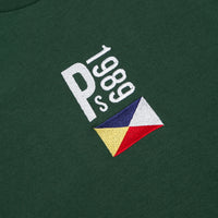 Parlez x Flatspot Endeavour T-Shirt - Forest Green thumbnail