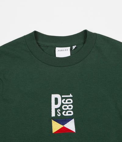 Parlez x Flatspot Endeavour T-Shirt - Forest Green