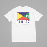 Parlez x Flatspot Endeavour T-Shirt - White thumbnail