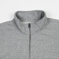 Parlez x Flatspot Hanuman 1/4 Zip Sweatshirt - Heather Grey thumbnail