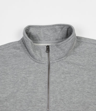 Parlez x Flatspot Hanuman 1/4 Zip Sweatshirt - Heather Grey