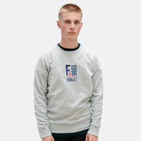 Parlez x Flatspot Yankee Crewneck Sweatshirt - Heather Grey thumbnail