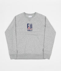 Parlez x Flatspot Yankee Crewneck Sweatshirt - Heather Grey