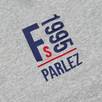 Parlez x Flatspot Yankee Crewneck Sweatshirt - Heather Grey thumbnail