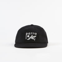 by Parra Bird Dodging Ball 6 Panel Cap - Black thumbnail