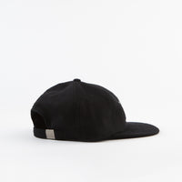 by Parra Bird Dodging Ball 6 Panel Cap - Black thumbnail