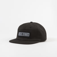 Pass Port Barbs 5 Panel Cap - Black thumbnail