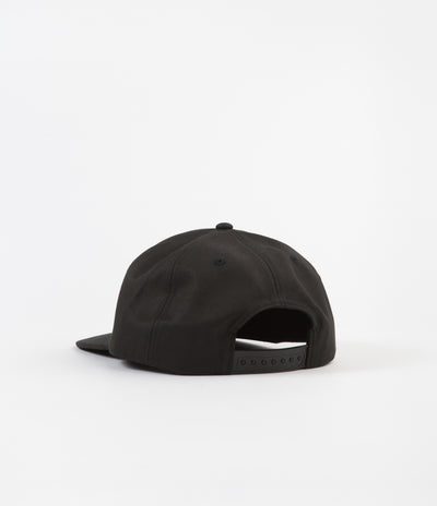 Pass Port Barbs 5 Panel Cap - Black