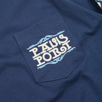 Pass Port Bath House Pocket Long Sleeve T-Shirt - Harbour Blue thumbnail